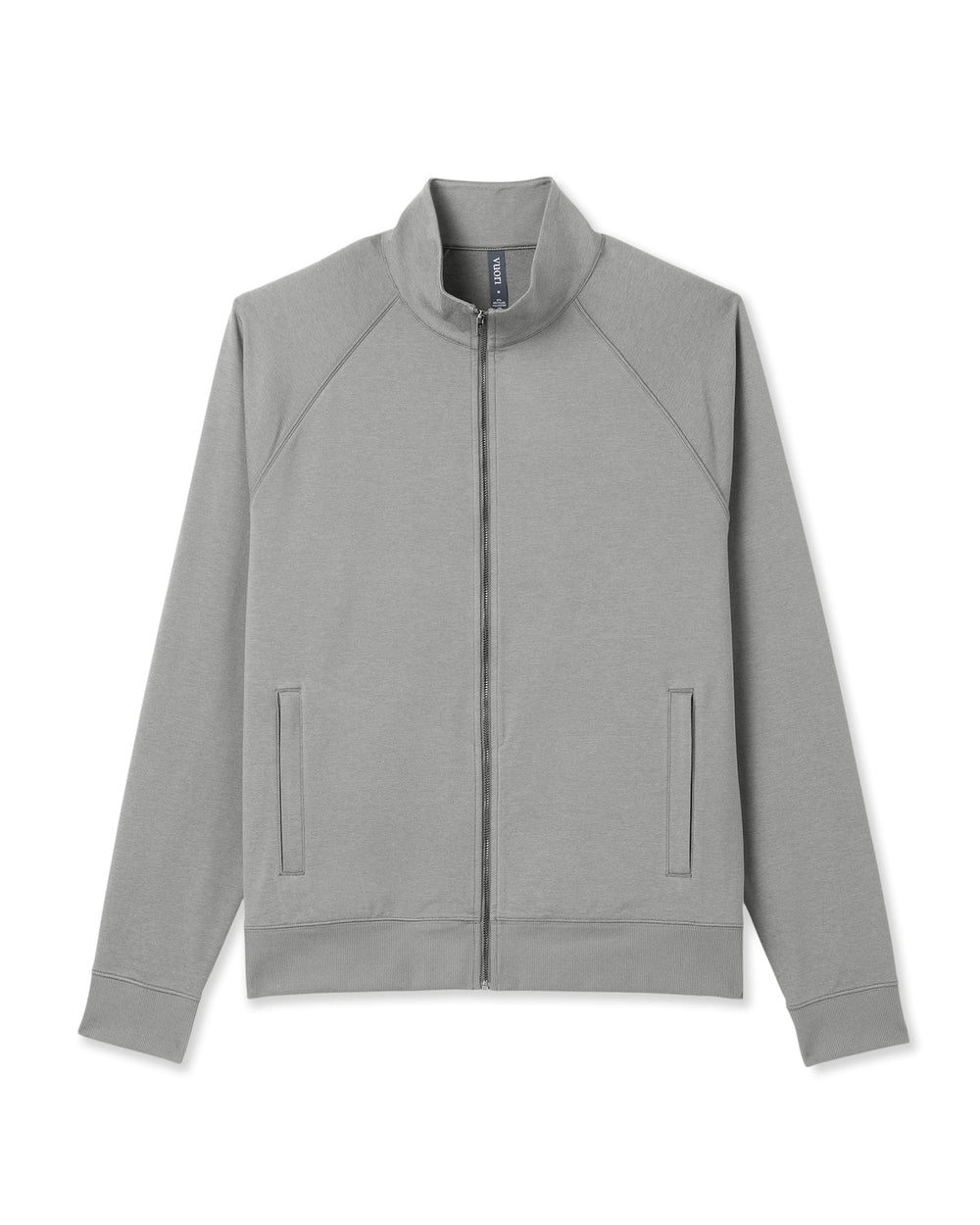 Coronado Novelty Full Zip Men's Driftwood Heather Jacket | Vuori US