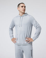Sunday Element Hoodie Men's Platinum White Hoodie | Vuori Discount