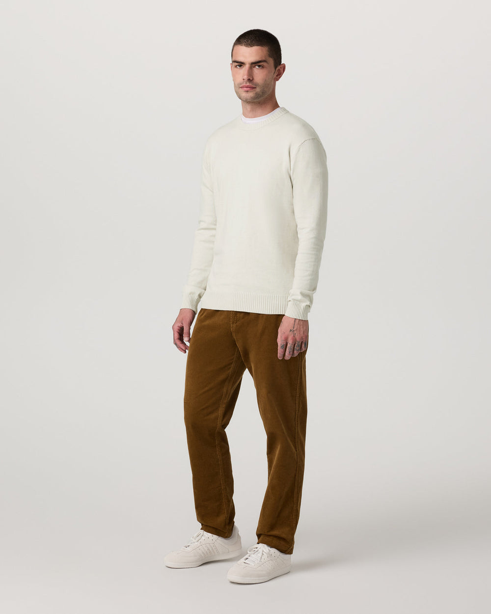 Fluent Sweater Men's Winter Grey Cashmere Sweater | Vuori On sale