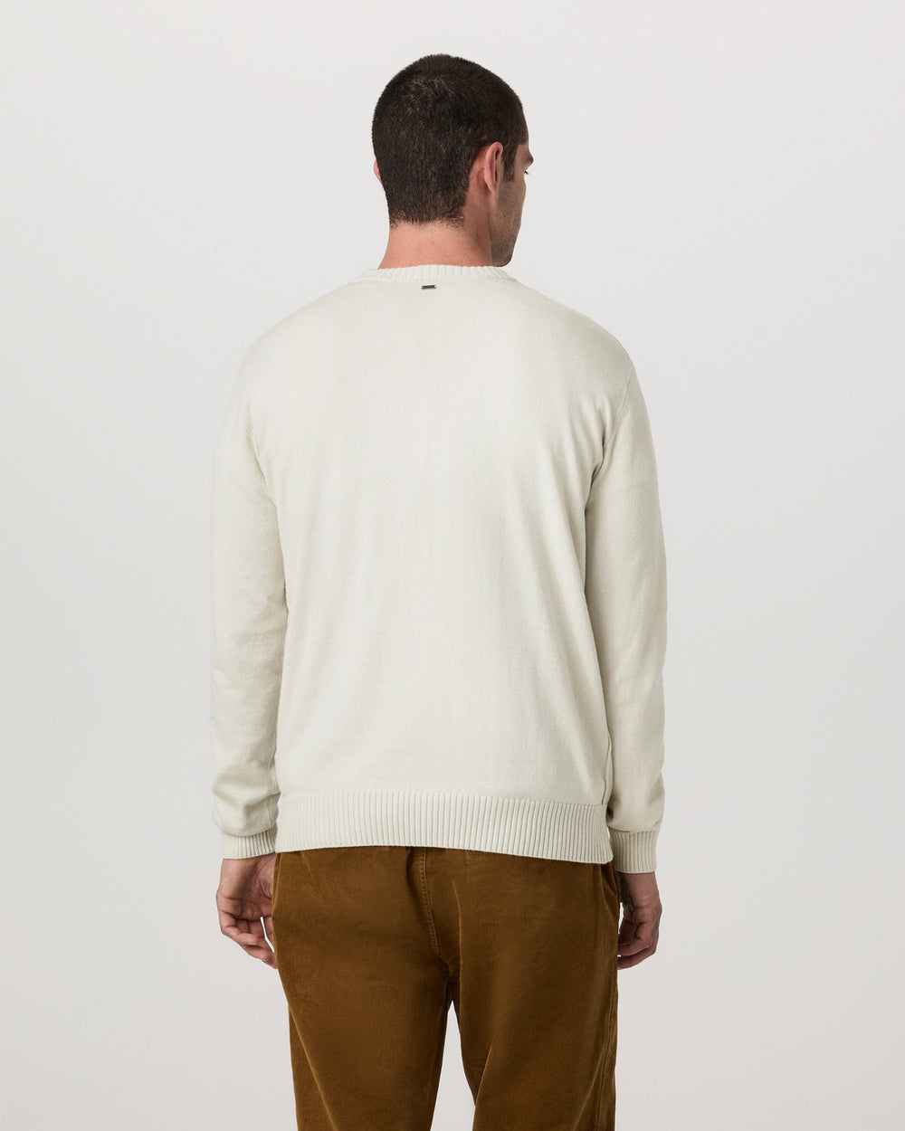 Fluent Sweater Men's Winter Grey Cashmere Sweater | Vuori On sale