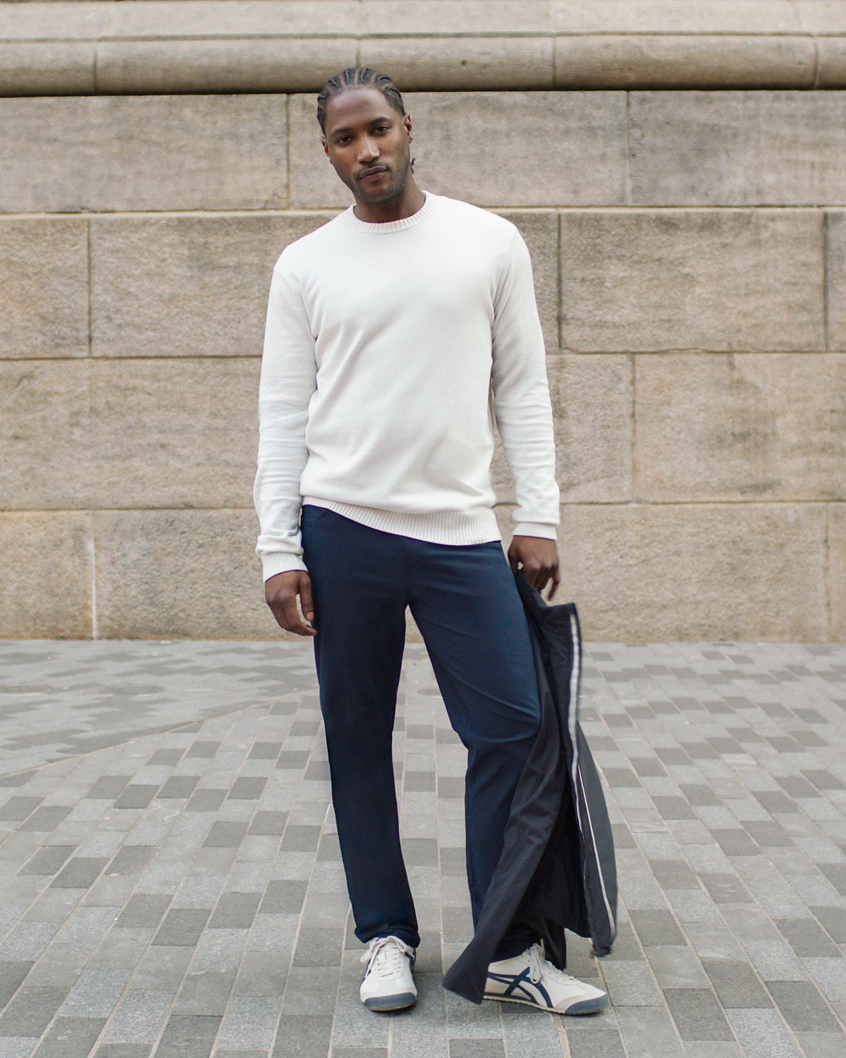 Fluent Sweater Men's Winter Grey Cashmere Sweater | Vuori On sale