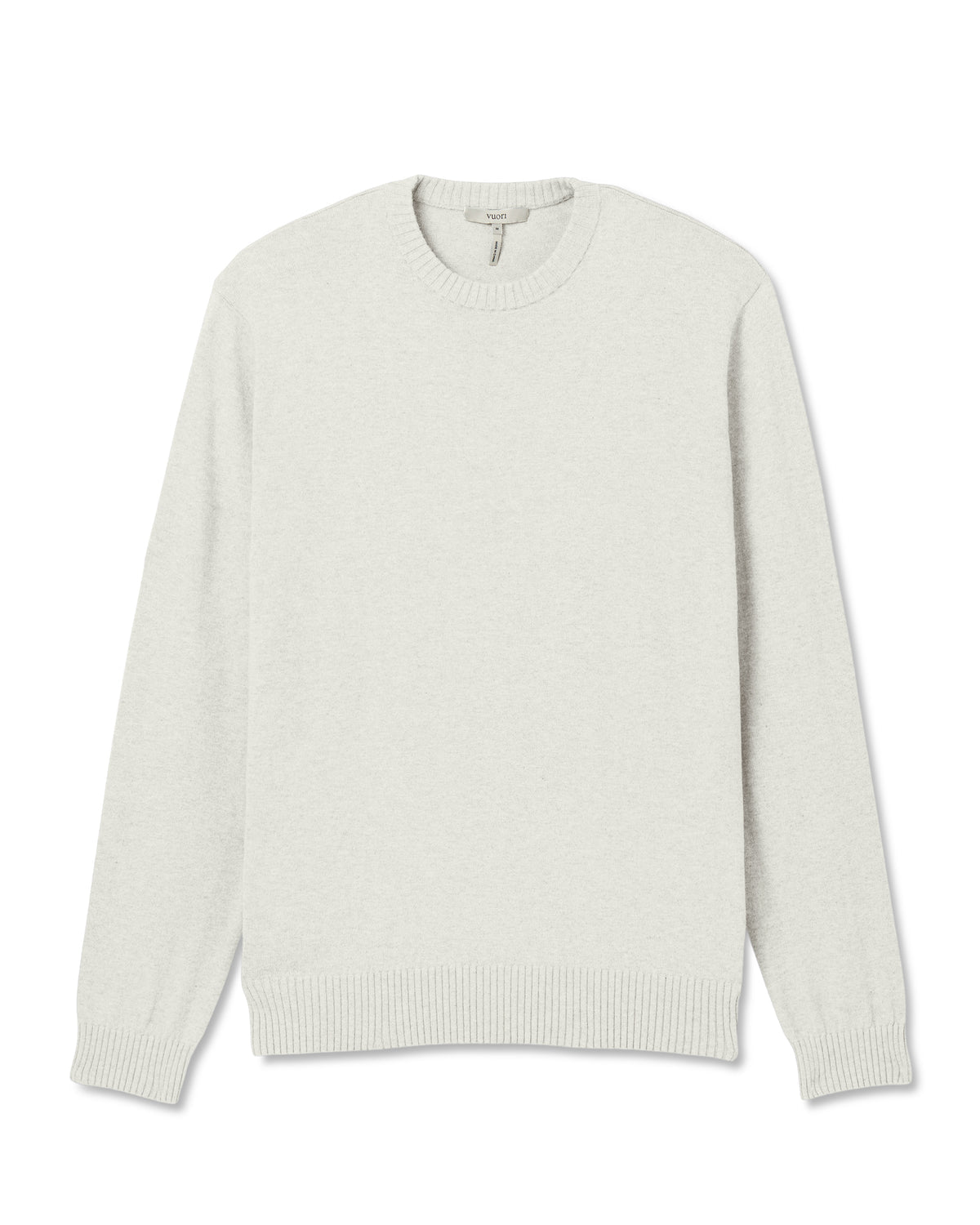 Fluent Sweater Men's Winter Grey Cashmere Sweater | Vuori On sale