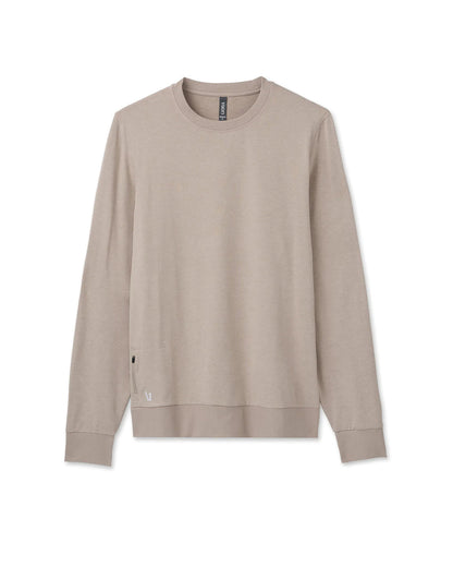 Ponto Performance Crew Dark Salt Heather Pullover | Vuori For sale