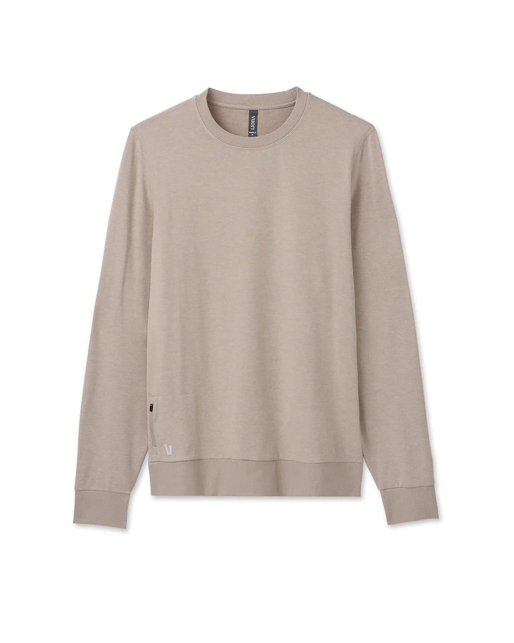 Ponto Performance Crew Dark Salt Heather Pullover | Vuori For sale