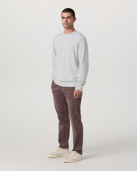 Jeffreys Crew 2.0 Men's Winter Grey Heather Pullover | Vuori Online