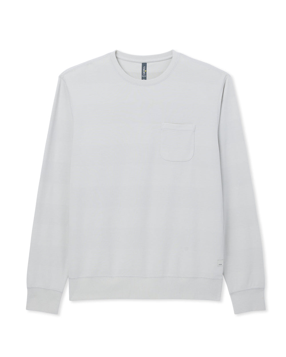 Jeffreys Crew 2.0 Men's Winter Grey Heather Pullover | Vuori Online