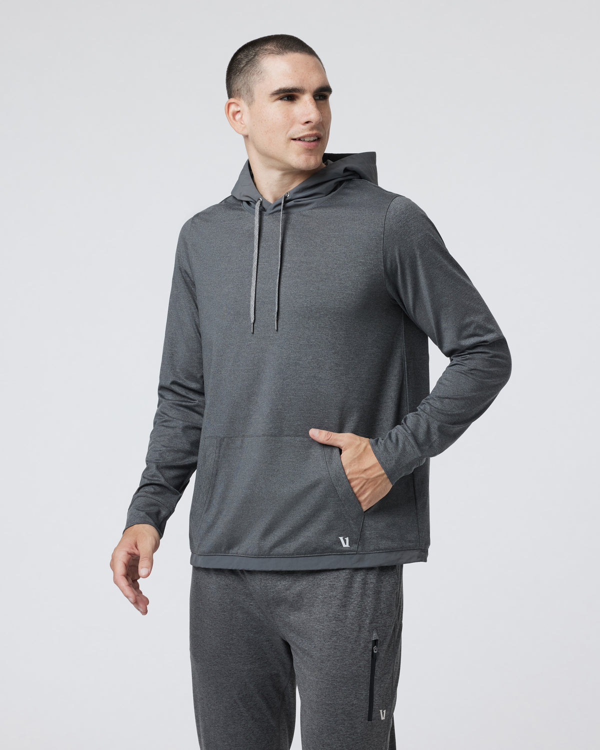 Sunday Element Hoodie Charcoal Heather | Vuori Discount