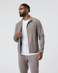 Sunday Element Track Jacket Mocha Heather | Vuori Sale