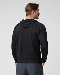 Ponto Performance Half Zip Hoodie Men's Black Half Zip | Vuori Online