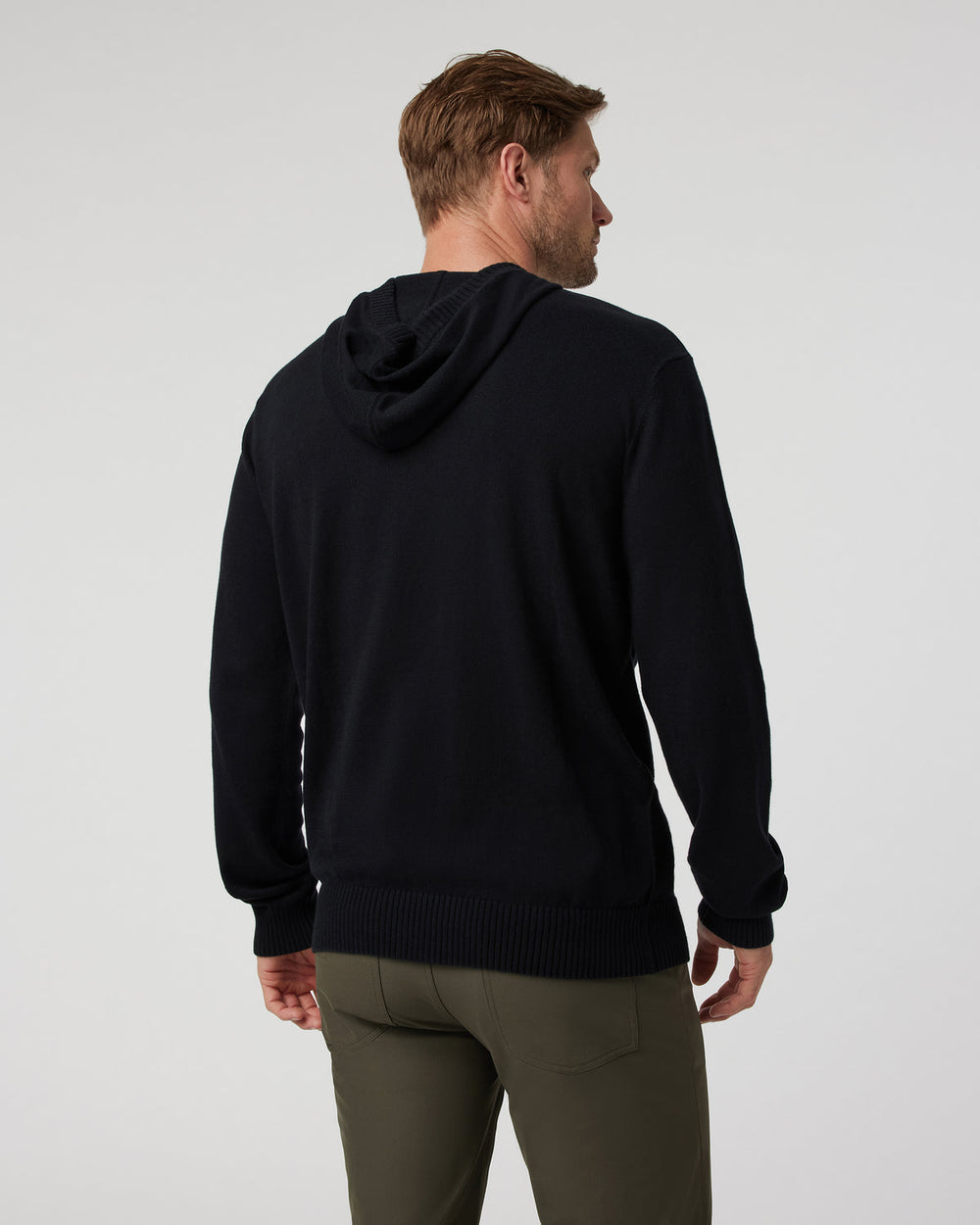 Fluent Sweater Hoodie Black Cotton Cashmere Hoodie | Vuori Outlet