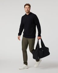 Fluent Sweater Hoodie Black Cotton Cashmere Hoodie | Vuori Outlet