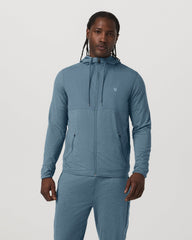 Sunday Element Jacket Men's Smoke Blue Heather Jacket | Vuori US