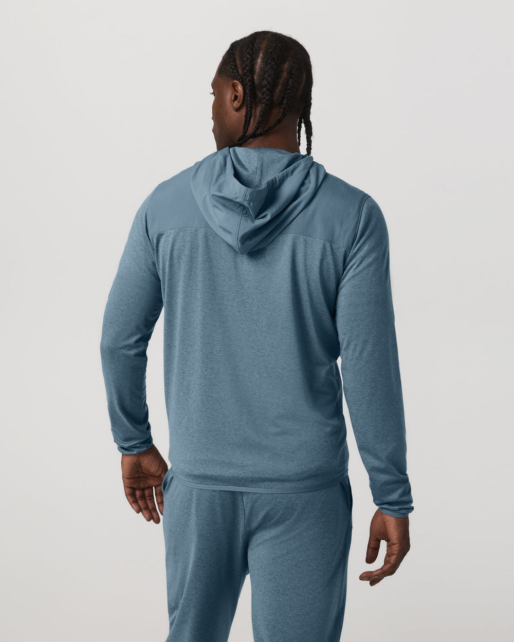 Sunday Element Jacket Men's Smoke Blue Heather Jacket | Vuori US