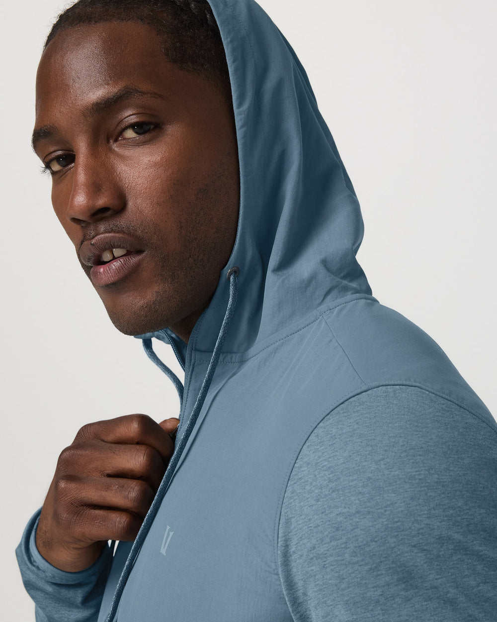 Sunday Element Jacket Men's Smoke Blue Heather Jacket | Vuori US