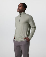 Ease Performance Half Zip 2.0 Laurel Heather | Vuori