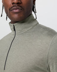 Ease Performance Half Zip 2.0 Laurel Heather | Vuori