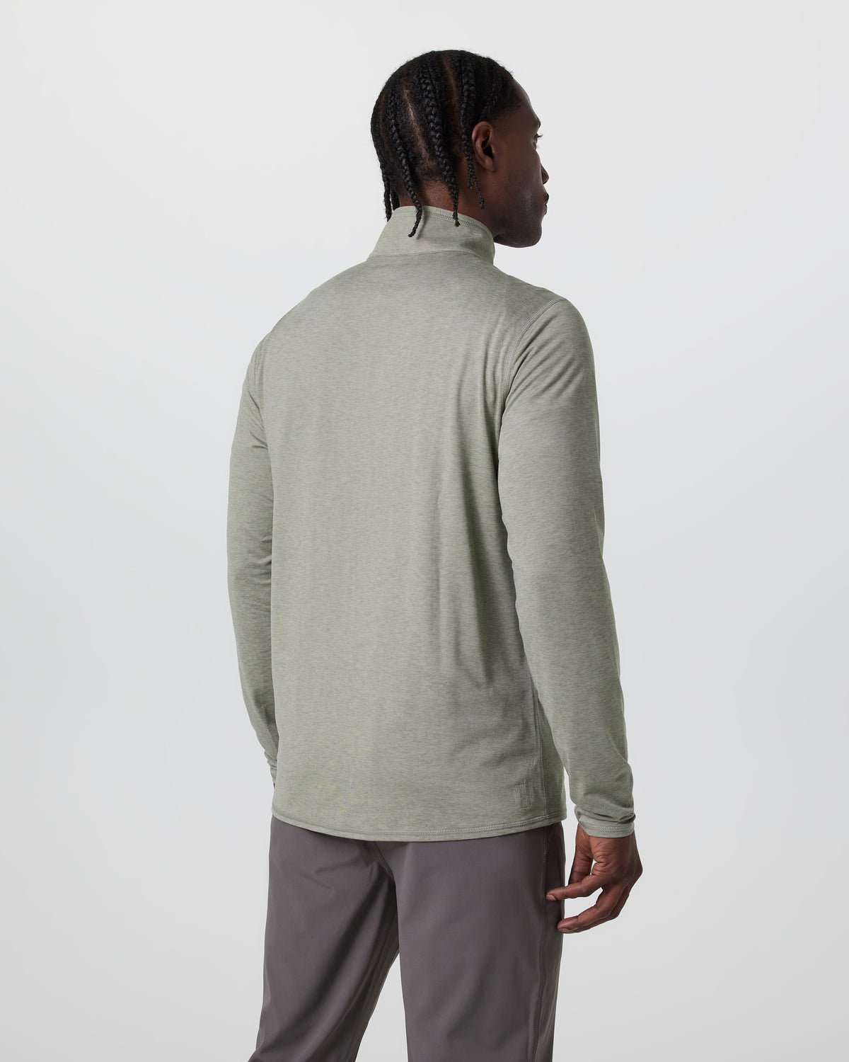 Ease Performance Half Zip 2.0 Laurel Heather | Vuori