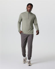 Ease Performance Half Zip 2.0 Laurel Heather | Vuori