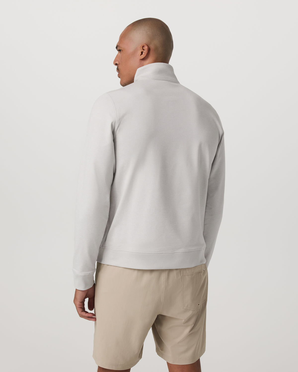 Coronado 1/2 Zip Men's Salt Heather Pullover | Vuori Sale