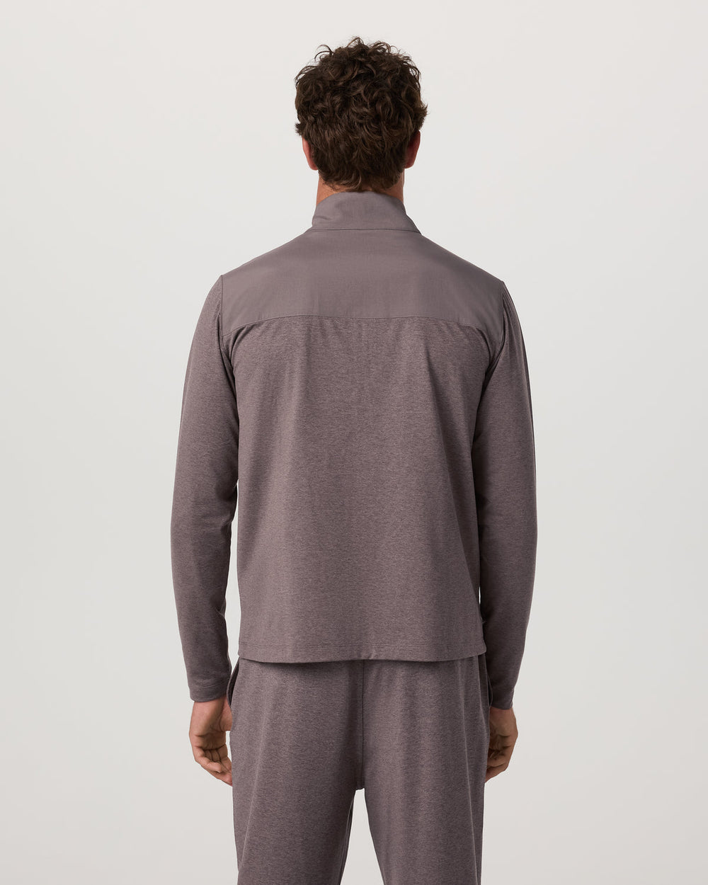 Men's Sunday Element Track Jacket Huckleberry Heather | Vuori On sale