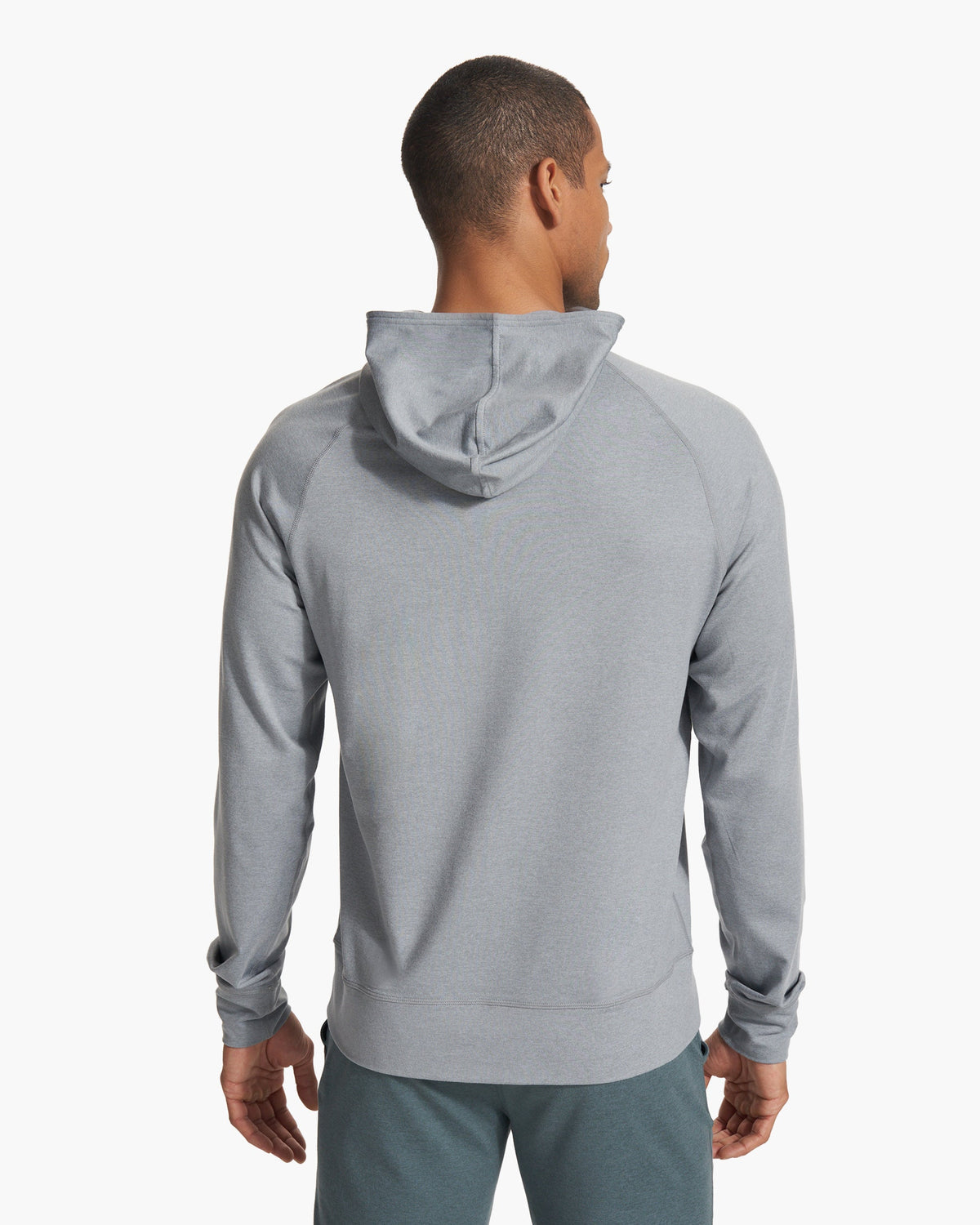 Ponto Performance Half Zip Hoodie Steel Heather | Vuori Outlet