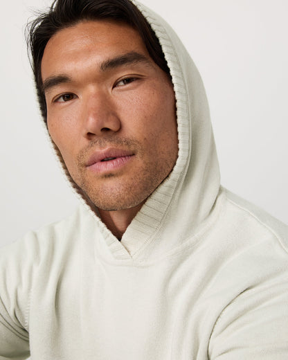 Fluent Sweater Hoodie Men's Winter Grey Cashmere Hoodie | Vuori US