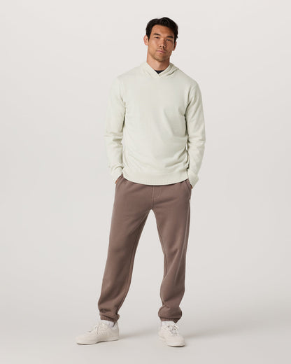 Fluent Sweater Hoodie Men's Winter Grey Cashmere Hoodie | Vuori US