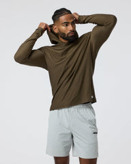 Strato Tech Hoodie Men's Moss Green Workout Hoodie | Vuori Clothing