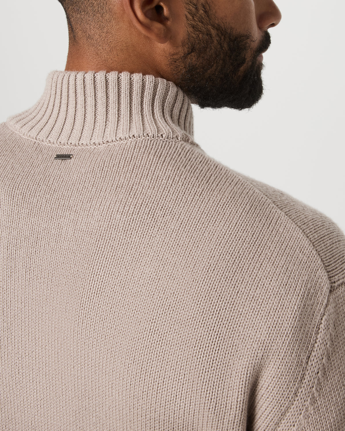 Denver Full Zip Sweater Men's Willow Grey Zip Sweater | Vuori On sale