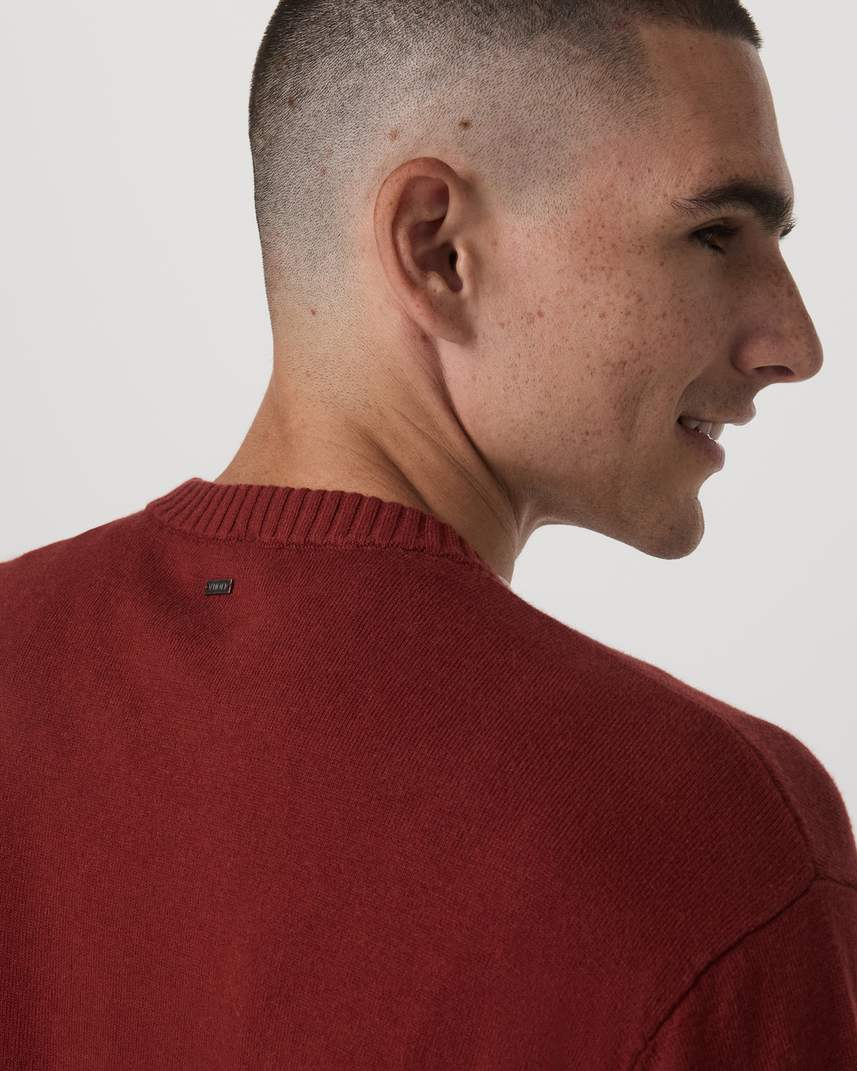 Fluent Sweater Men's Spiced Apple Cashmere Sweater | Vuori Outlet