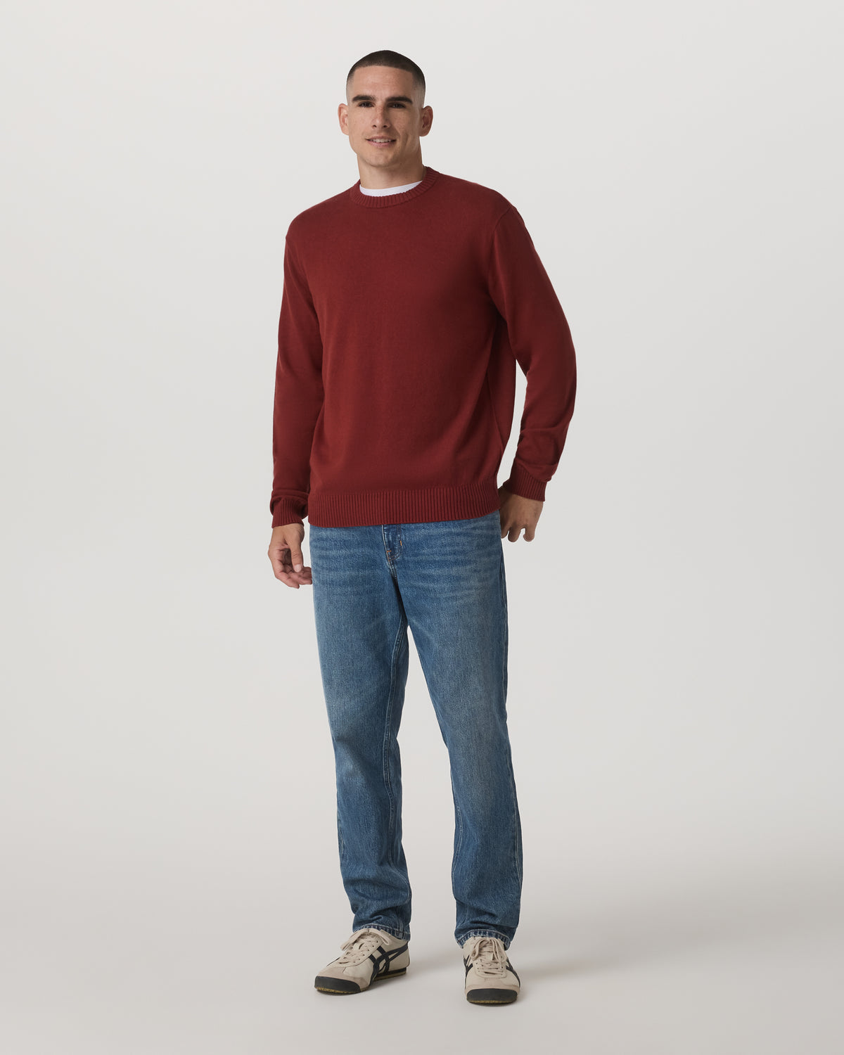Fluent Sweater Men's Spiced Apple Cashmere Sweater | Vuori Outlet