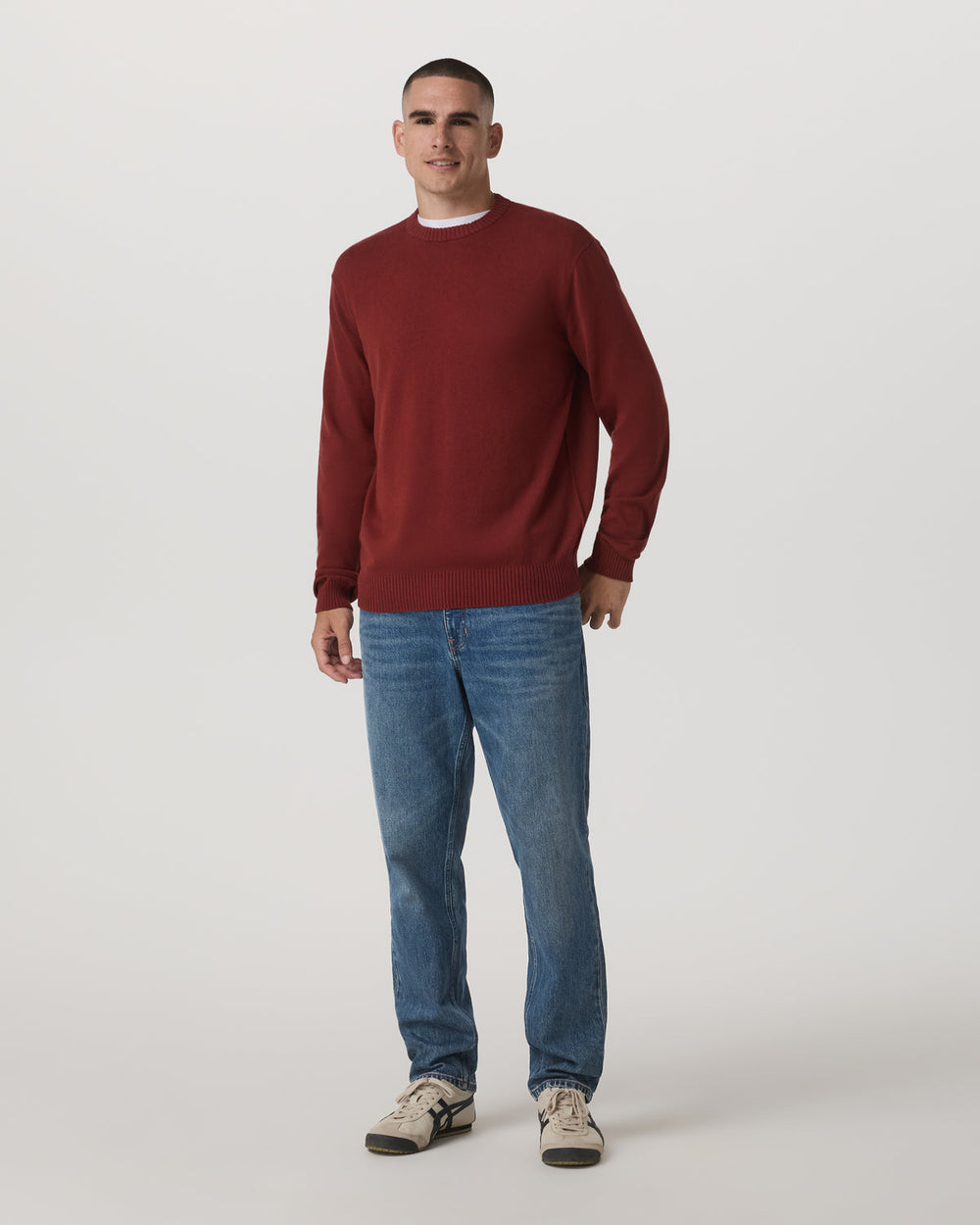 Fluent Sweater Men's Spiced Apple Cashmere Sweater | Vuori Outlet