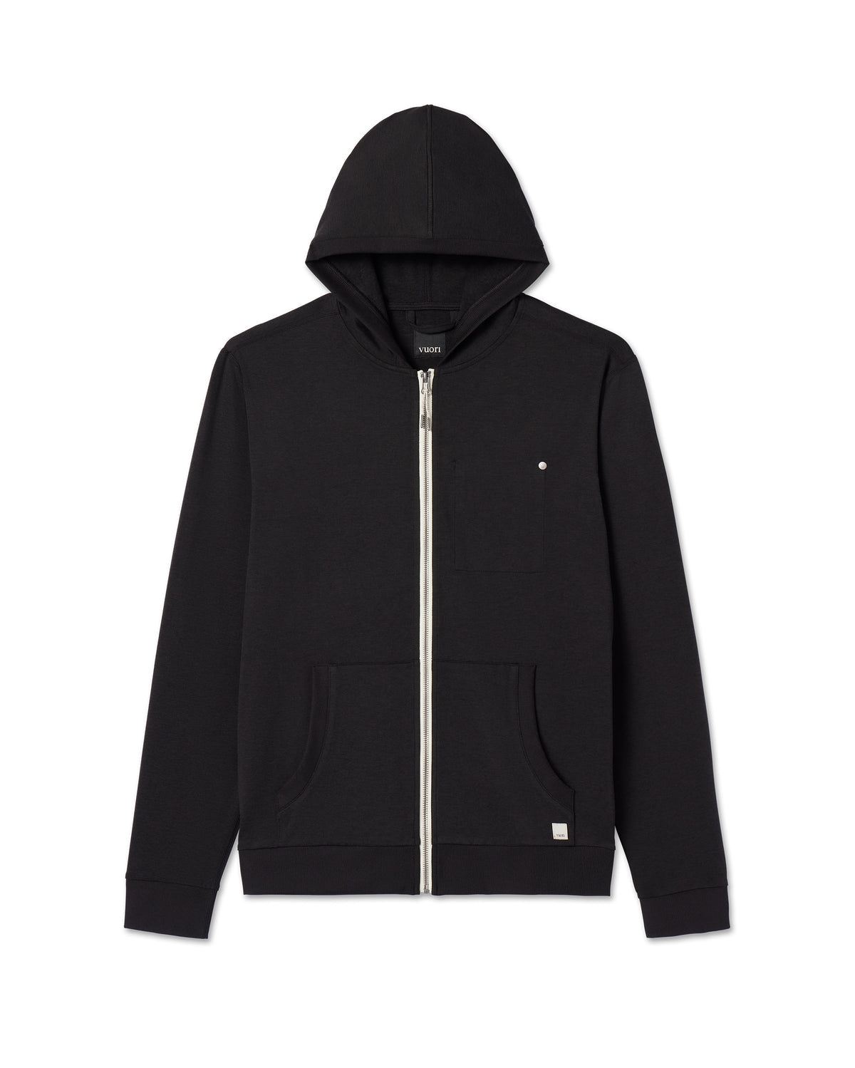 Coronado Hoodie Men's Black Zip Up Hoodie | Vuori US