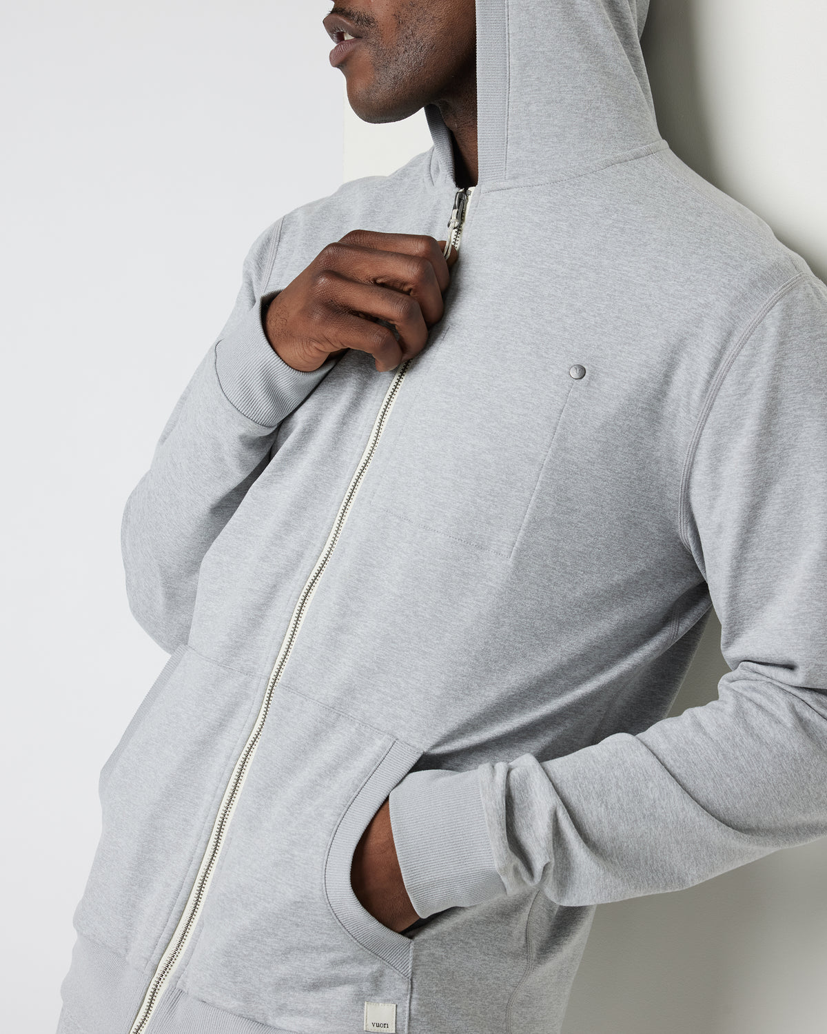 Coronado Hoodie Men's Heather Grey Hoodie | Vuori