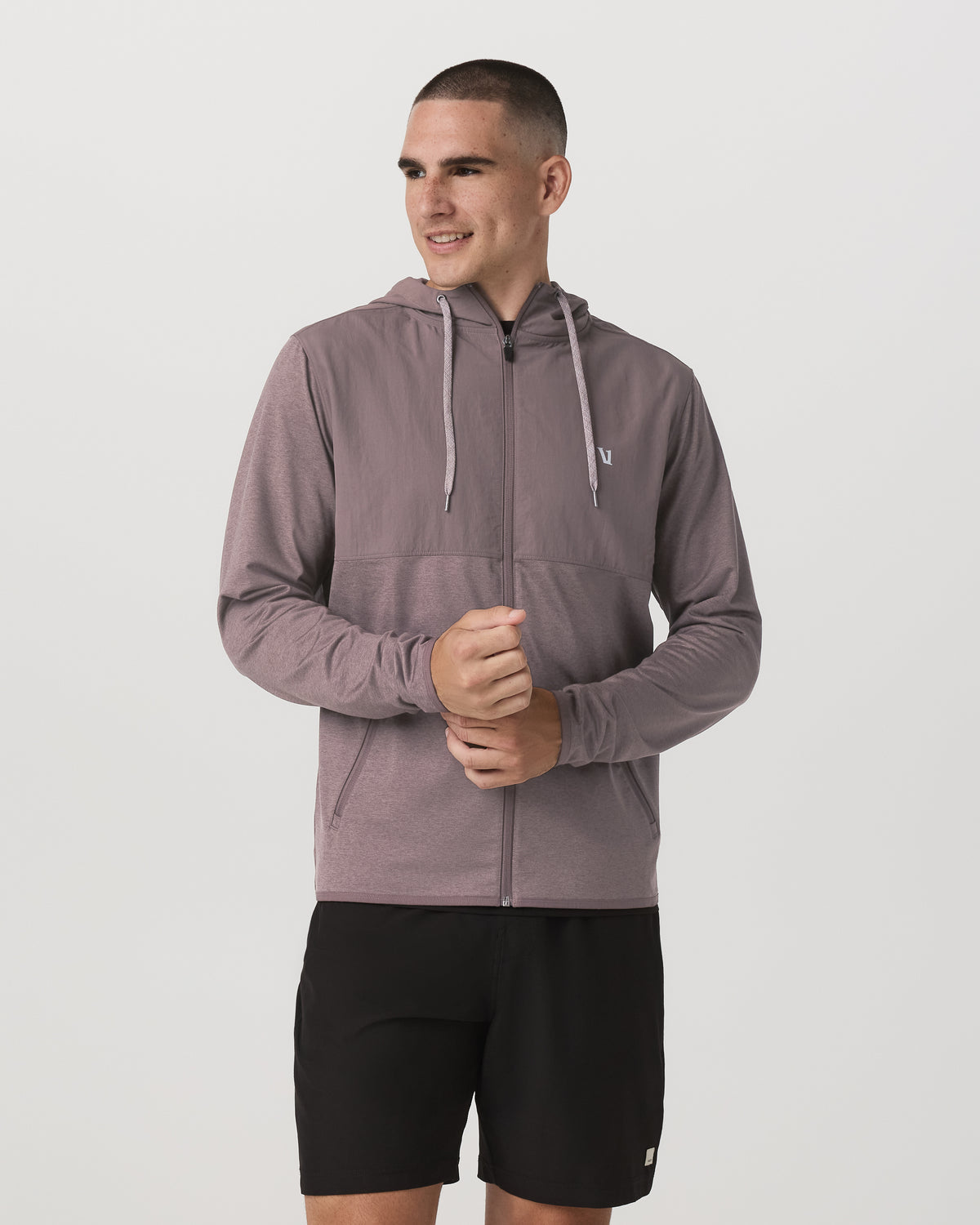Sunday Element Jacket Men's Huckleberry Heather Jacket | Vuori Discount
