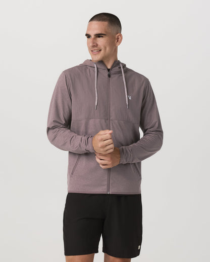 Sunday Element Jacket Men's Huckleberry Heather Jacket | Vuori Discount