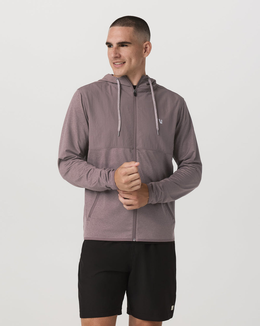 Sunday Element Jacket Men's Huckleberry Heather Jacket | Vuori Discount
