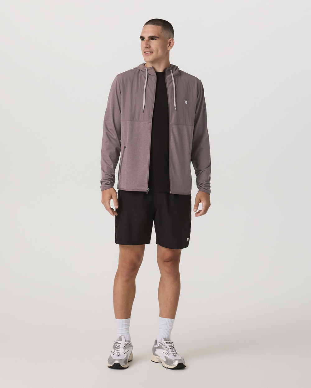 Sunday Element Jacket Men's Huckleberry Heather Jacket | Vuori Discount
