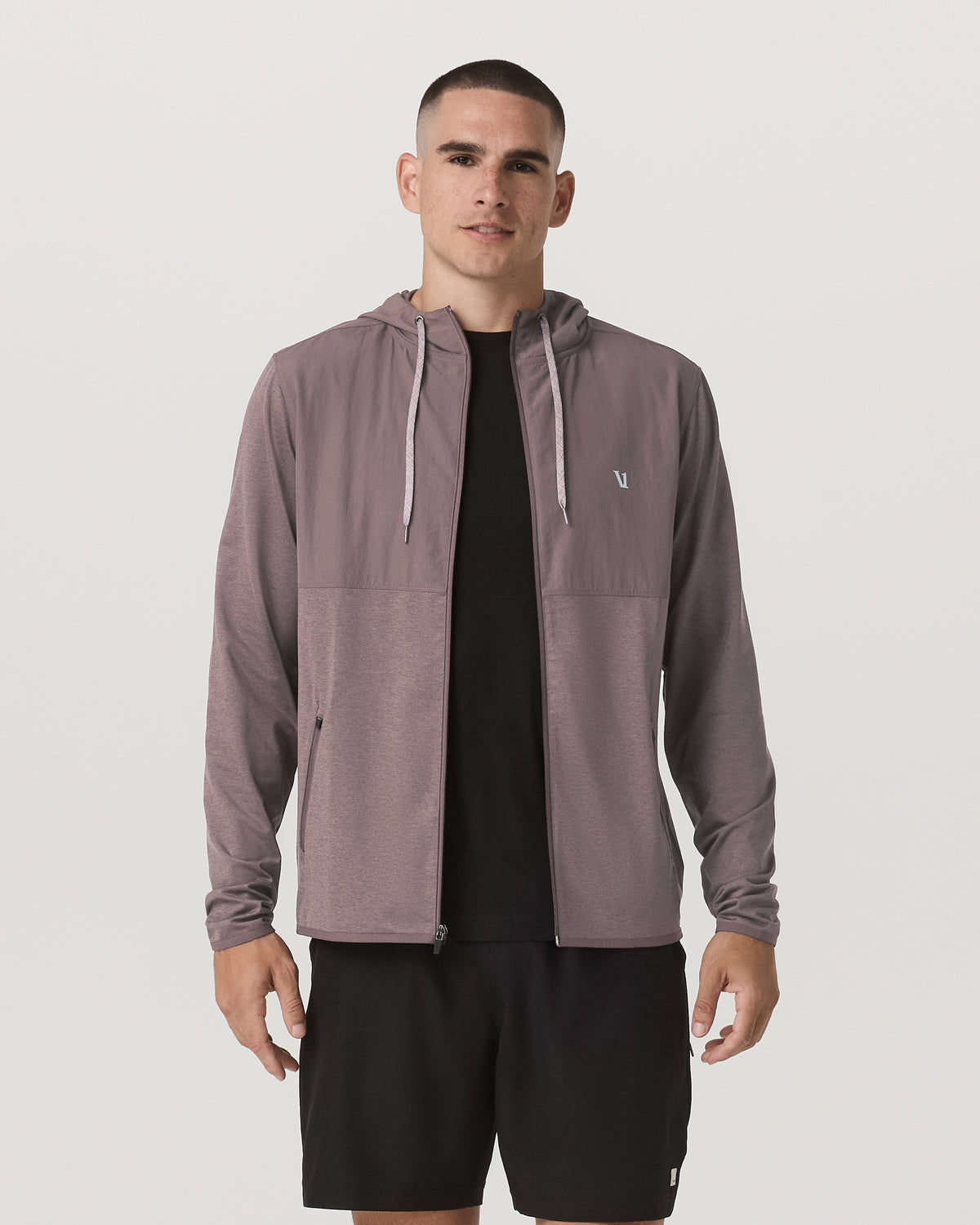 Sunday Element Jacket Men's Huckleberry Heather Jacket | Vuori Discount