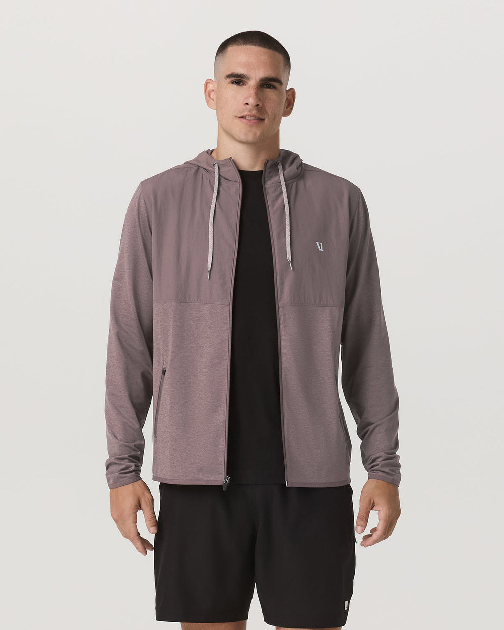 Sunday Element Jacket Men's Huckleberry Heather Jacket | Vuori Discount