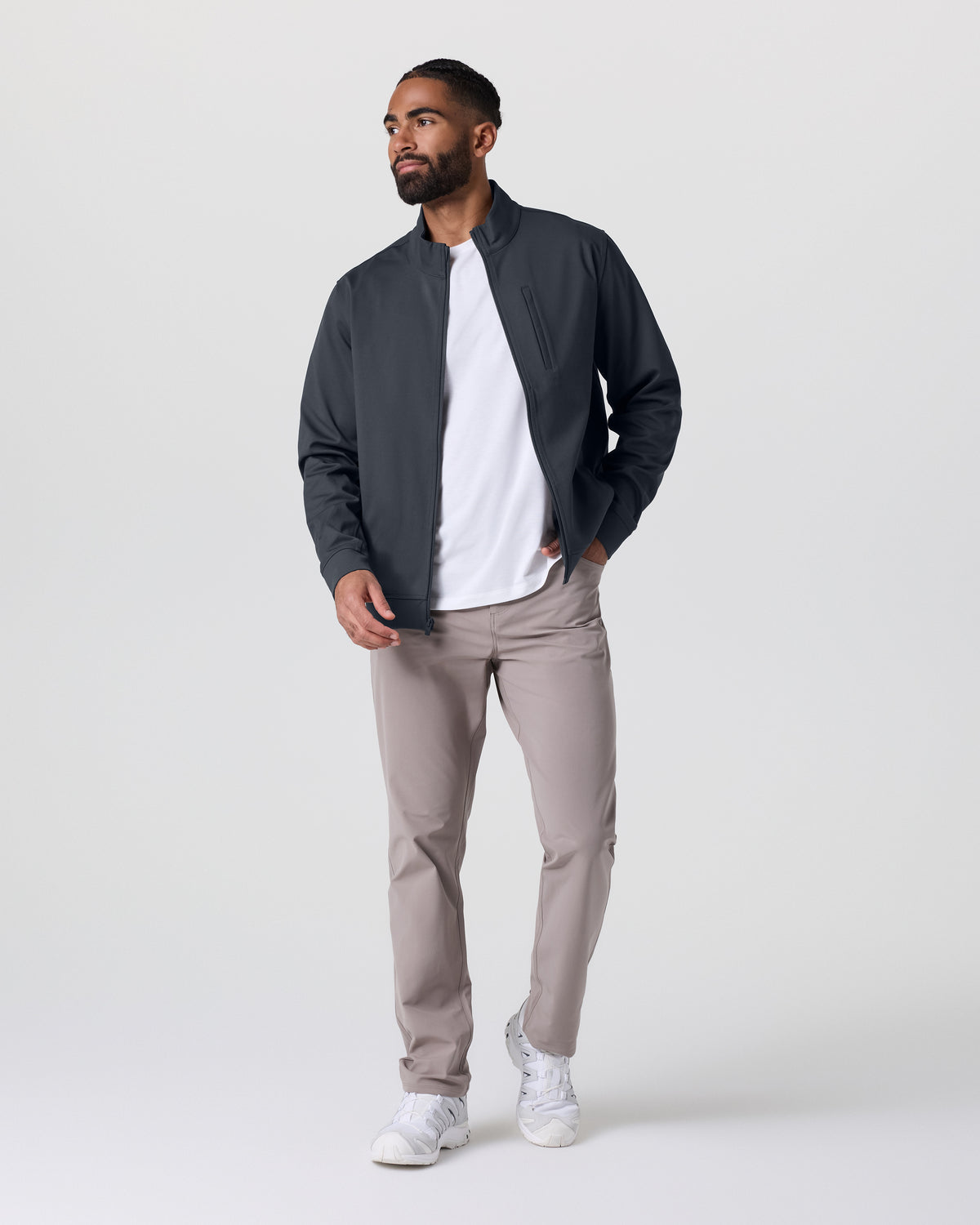 MetaAdapt Full Zip Navy | Vuori Sale