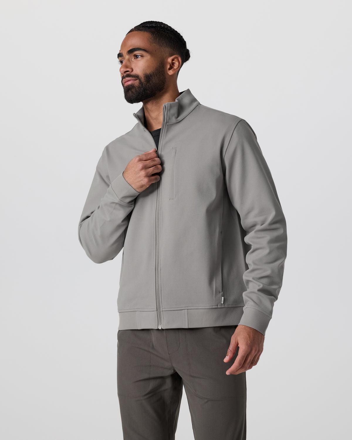 MetaAdapt Full Zip Shiitake | Vuori On sale
