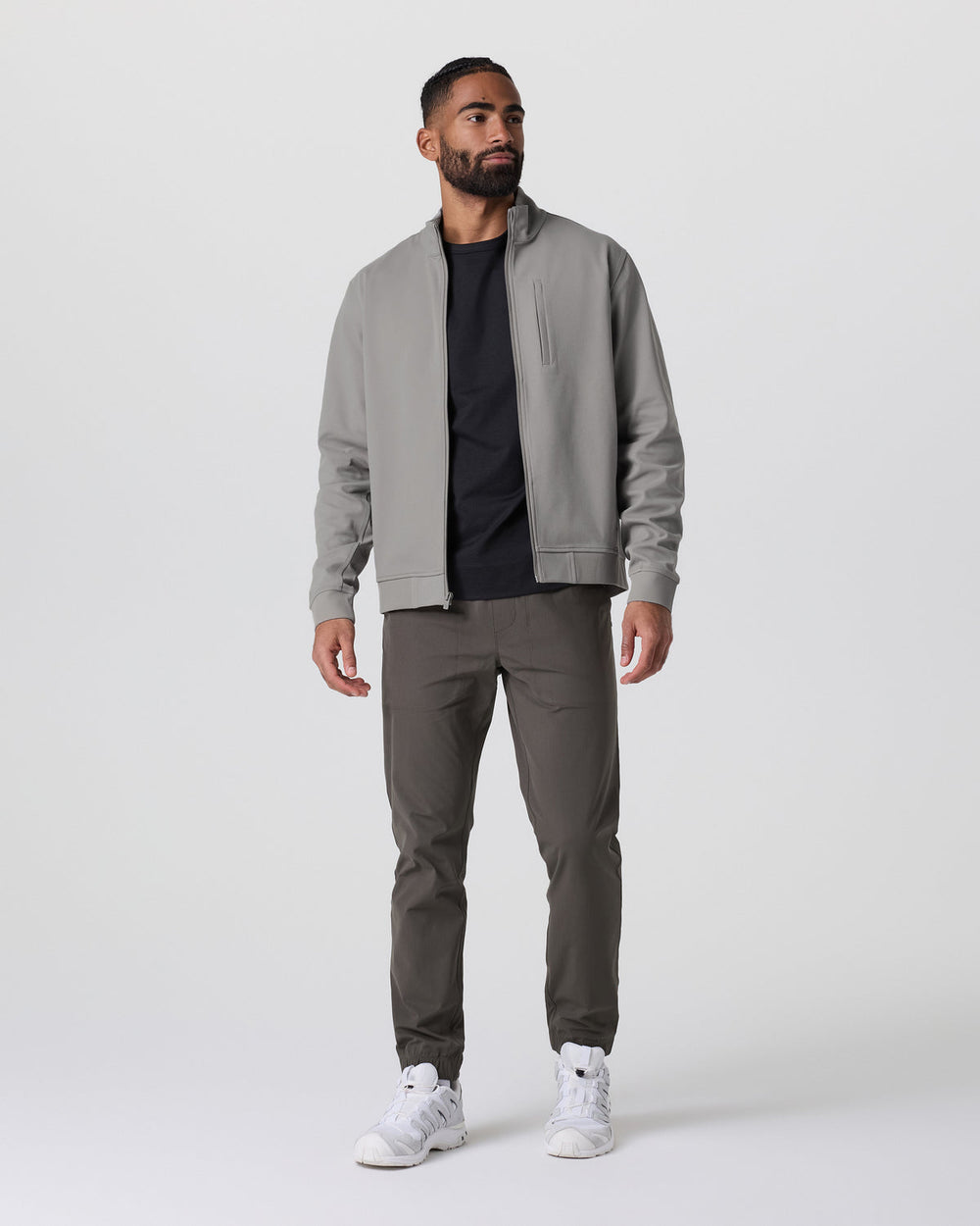 MetaAdapt Full Zip Shiitake | Vuori On sale