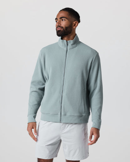 Jamestown Full Zip Mist | Vuori Discount