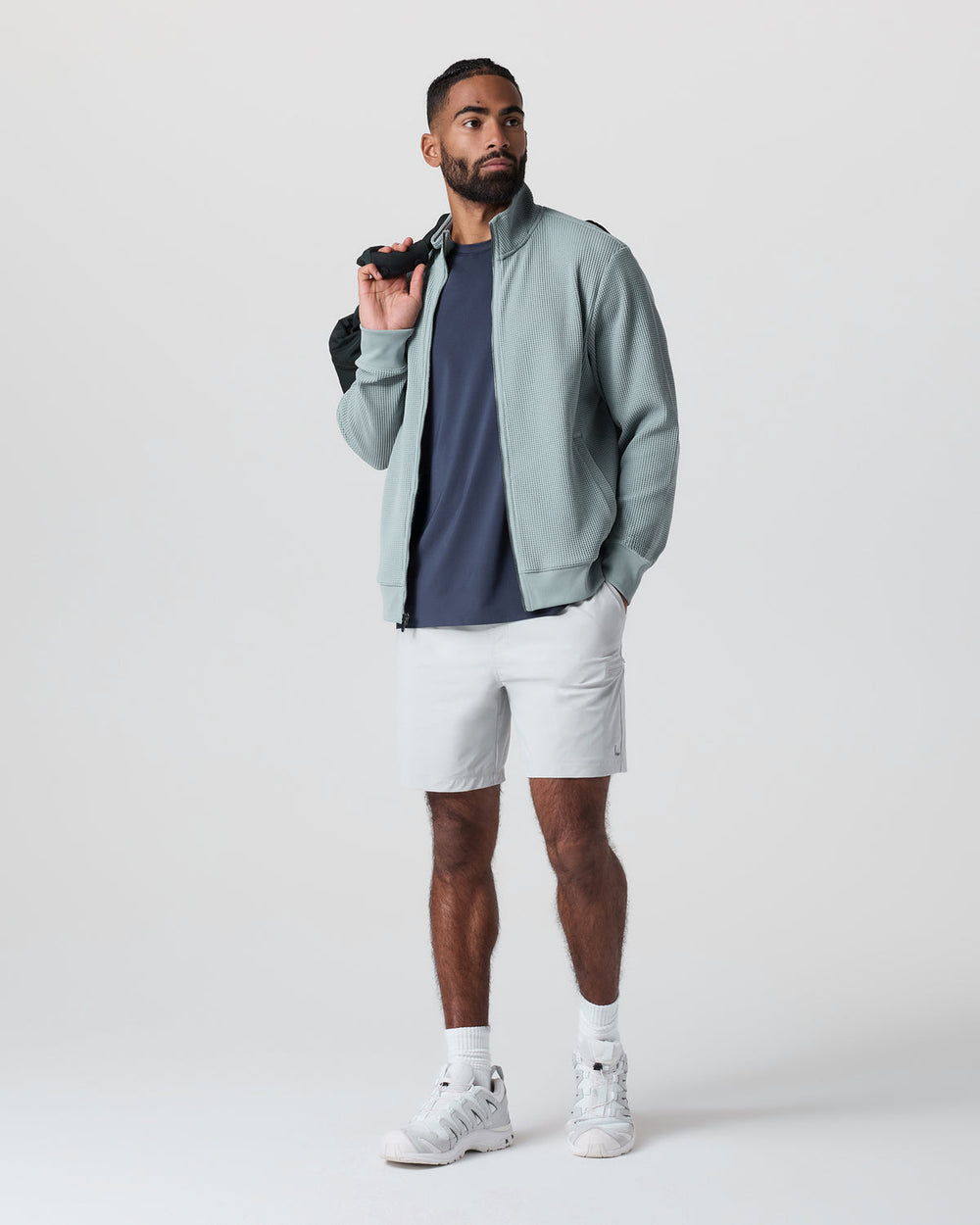 Jamestown Full Zip Mist | Vuori Discount