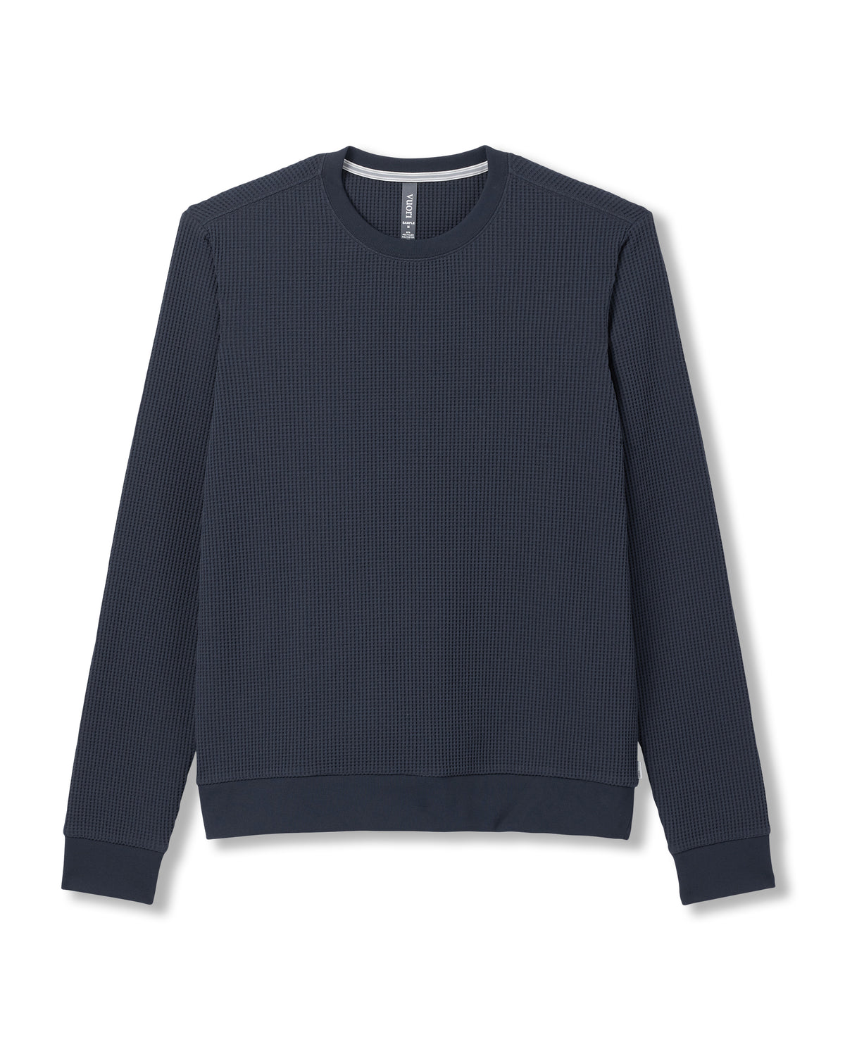 Jamestown Crew Men's Navy Waffle Crewneck | Vuori Sale