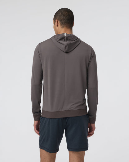 Double Mesh Hoodie Warm Grey | Vuori On sale