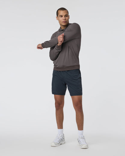 Double Mesh Hoodie Warm Grey | Vuori On sale