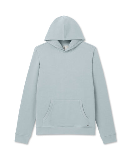 Seaside Pullover Hoodie Men's Blue Haze Pullover Hoodie | Vuori For sale