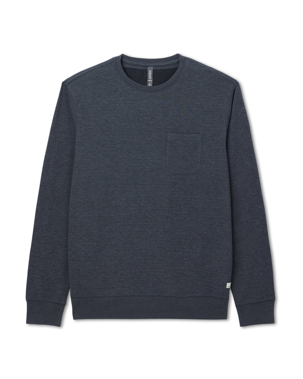 Jeffreys Crew 2.0 Men's Navy Heather Pullover Crewneck | Vuori Online